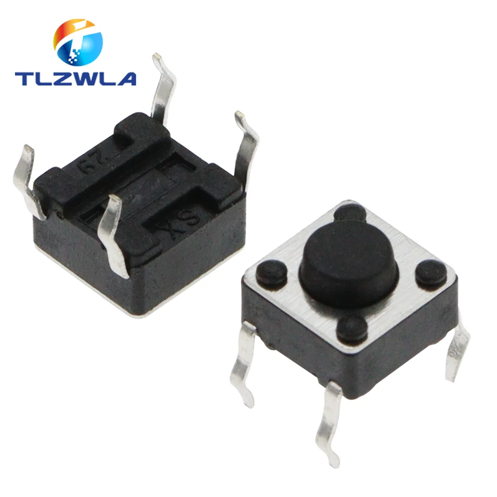 6x6 кнопочный переключатель dip 6x6x4 - Фотография_4