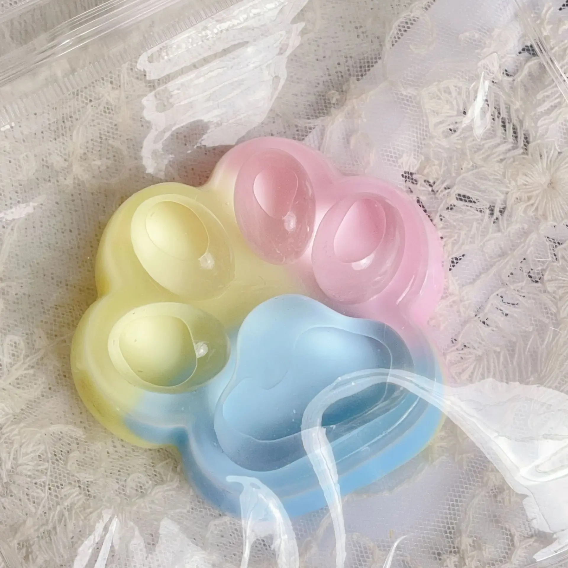 Taba squishy kawaii трехцветная - Фотография_3
