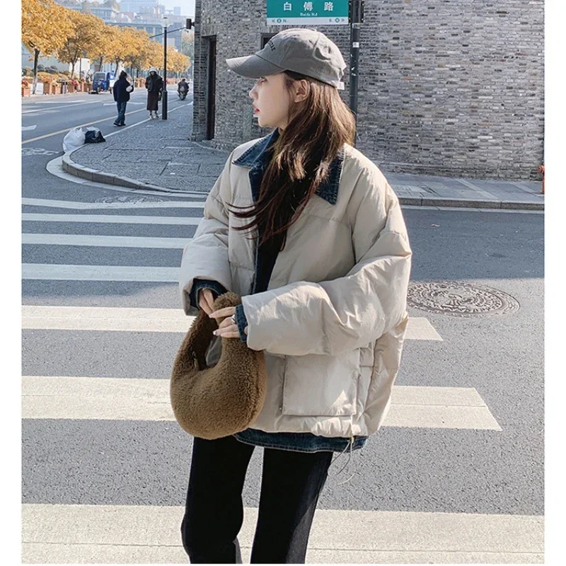 Шикарные джинсовые парки в стиле пэчворк - Фотография_6