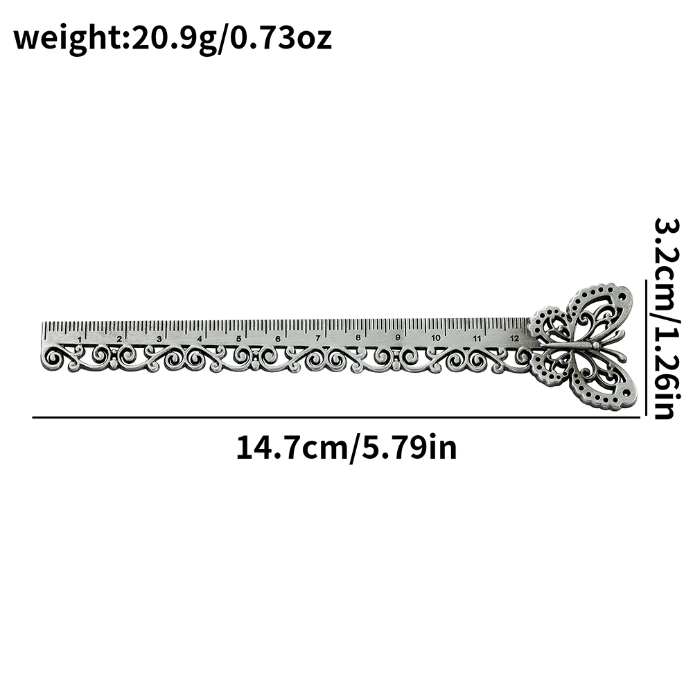 Металлические закладки в виде бабочки гинкго билоба для любителей книг - Фотография_2