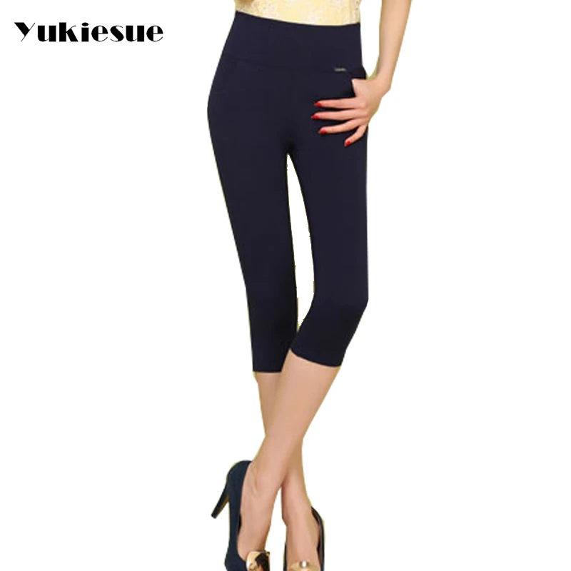 Летние леггинсы из хлопка femme push up - Фотография_5