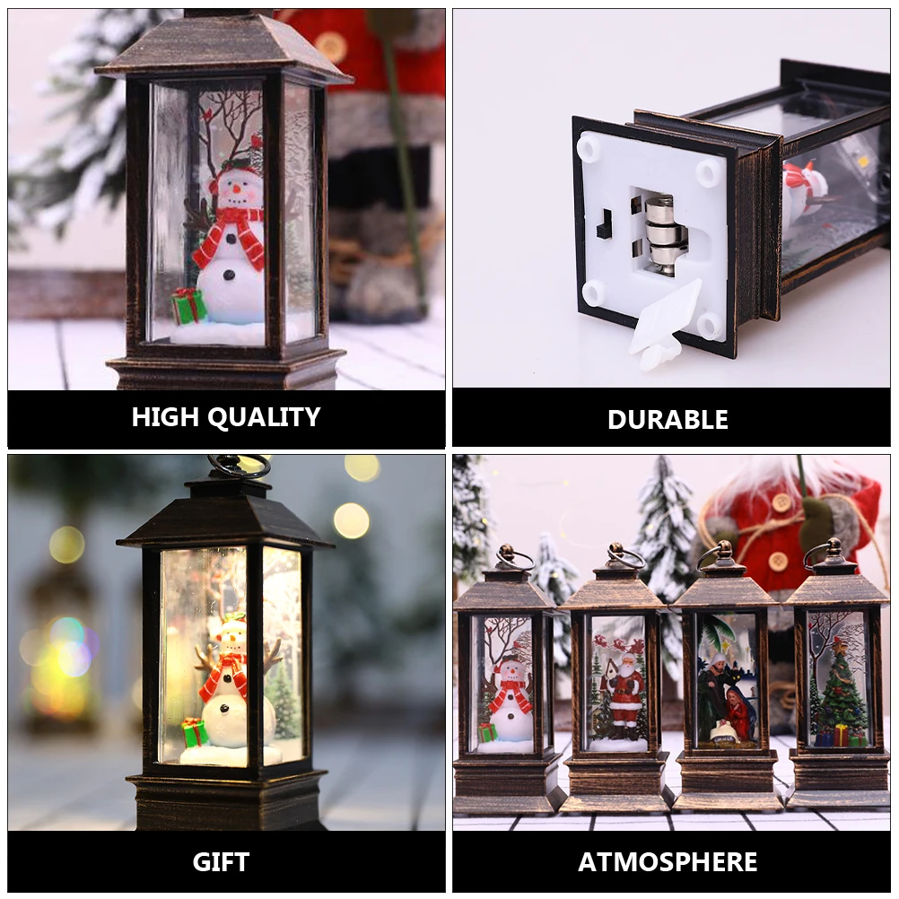 Рождественский ветровой фонарь