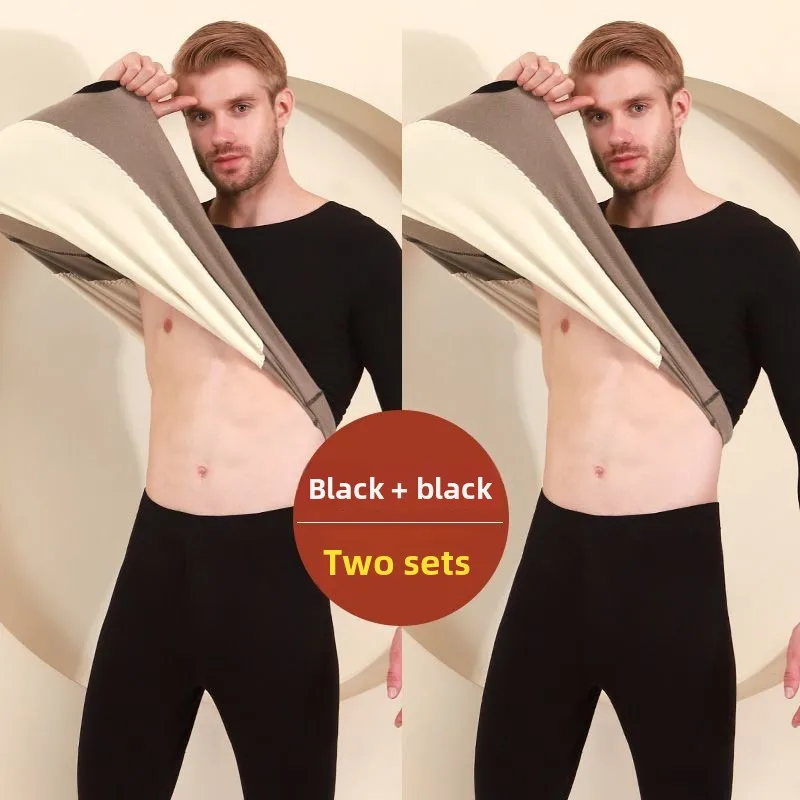 Мужская зимняя пижама для сна - Фотография_5