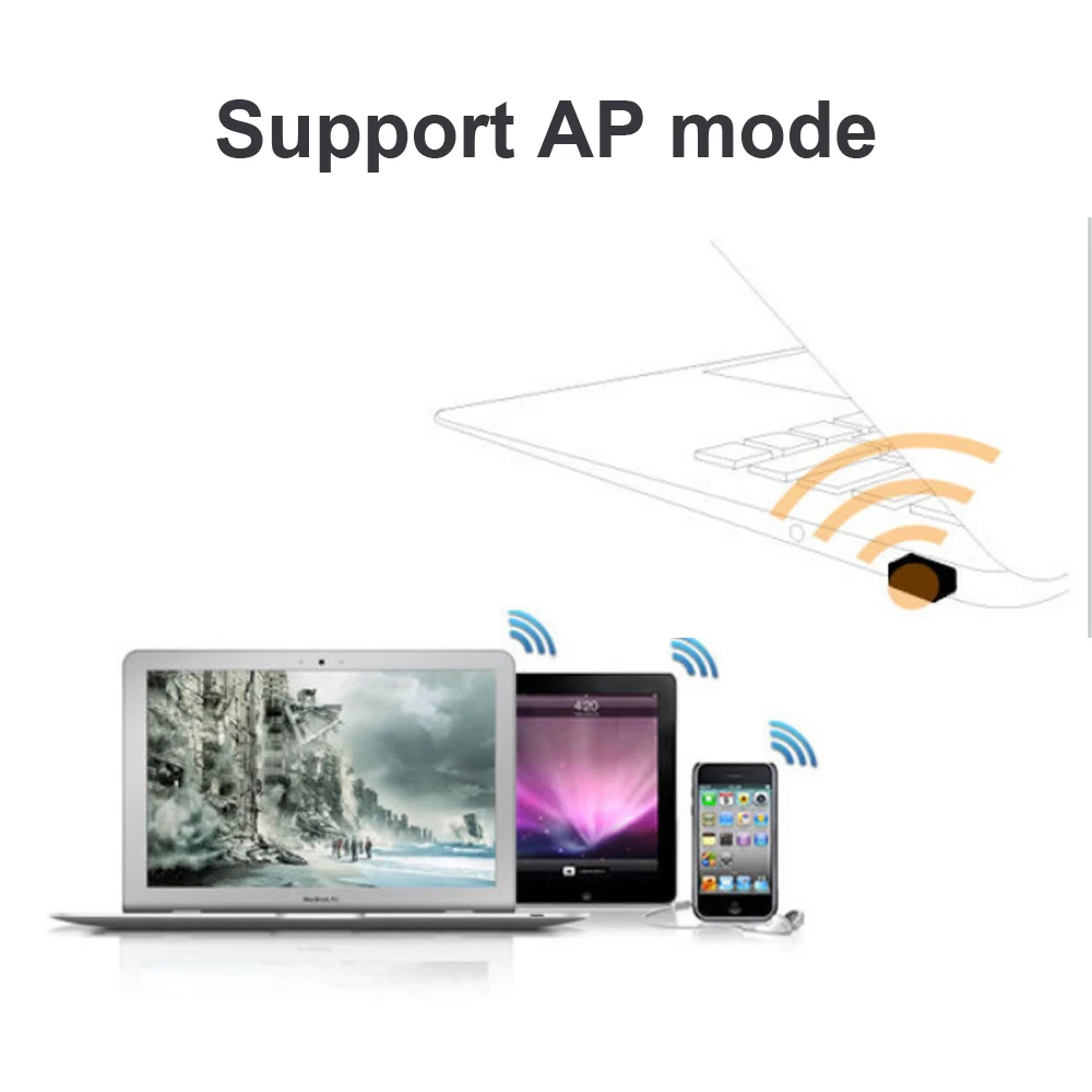 Беспроводной мини usb wifi адаптер 802 - Фотография_4