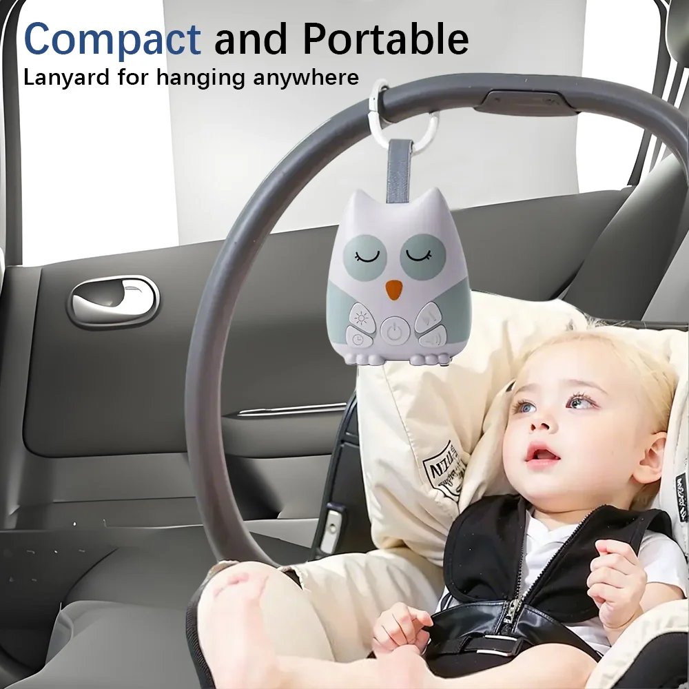 Портативная сова с белым шумом для ребенка 30 - Фотография_4