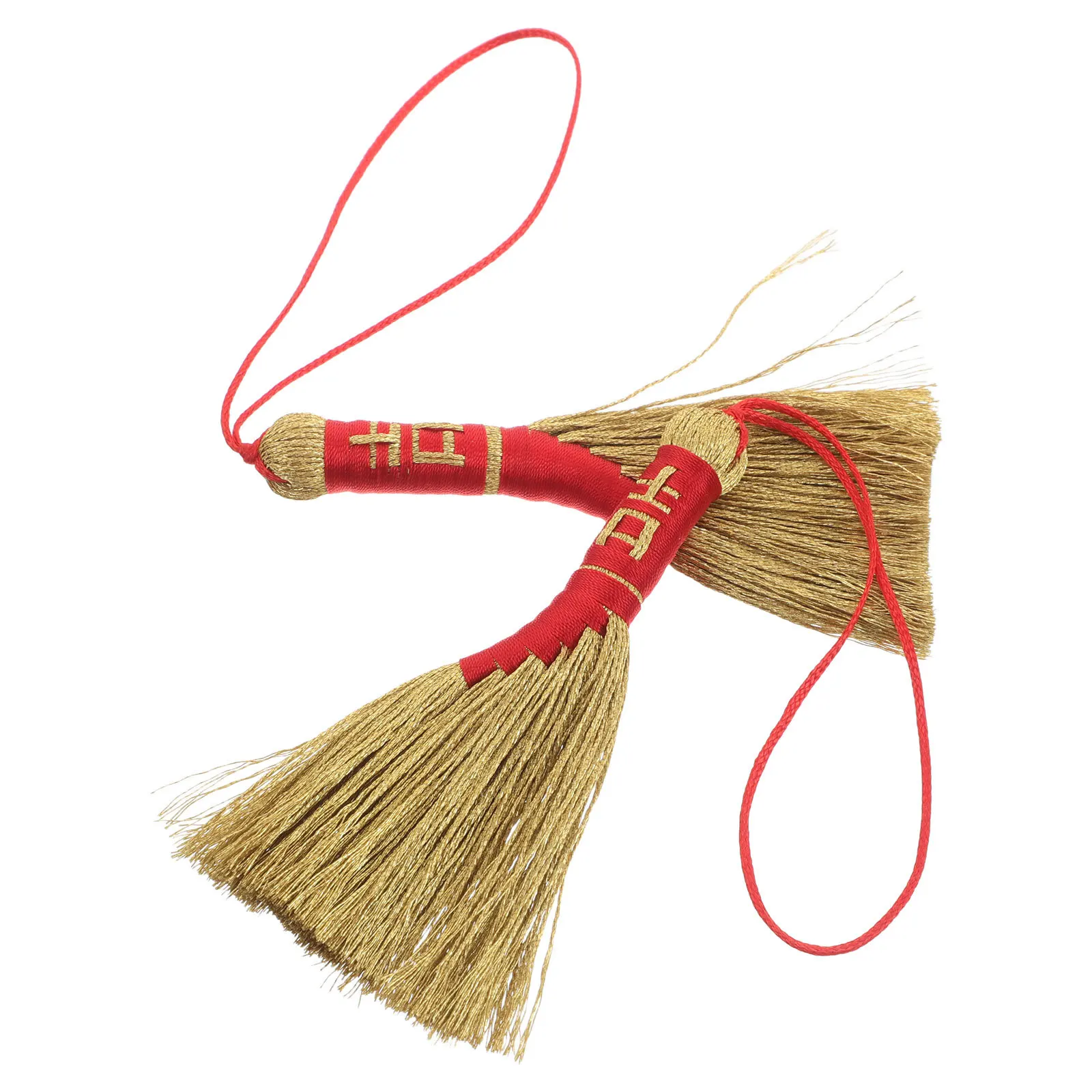 Мини-кисточка, декор для метлы - Фотография_5