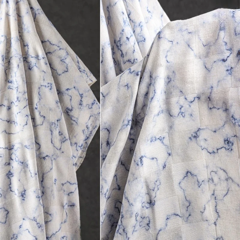 Синий ледник, хлопок и лен - Фотография_2