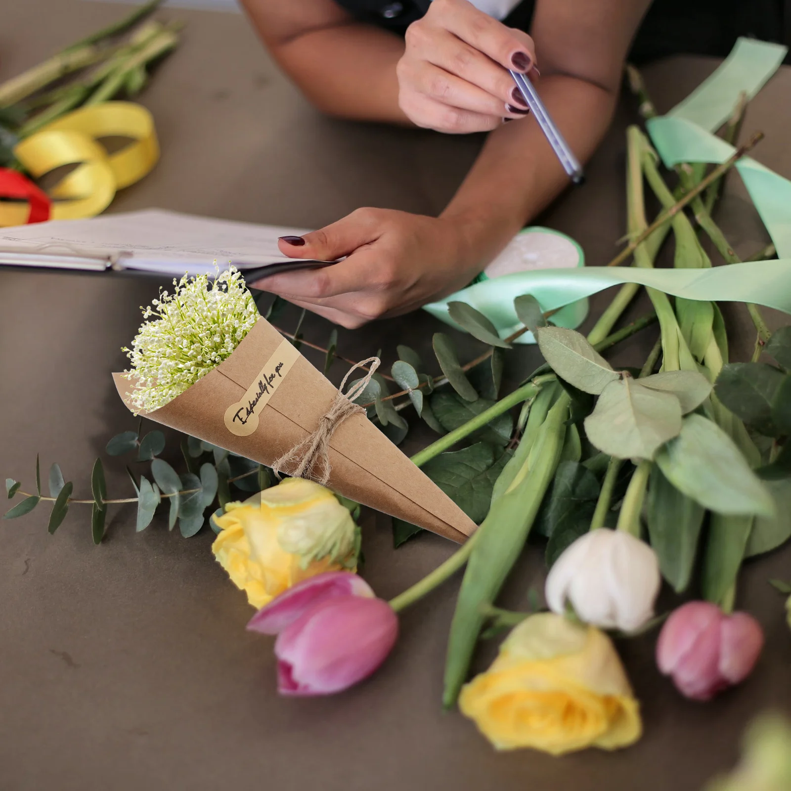 Бумажные конусы для сервировки еды - Фотография_6