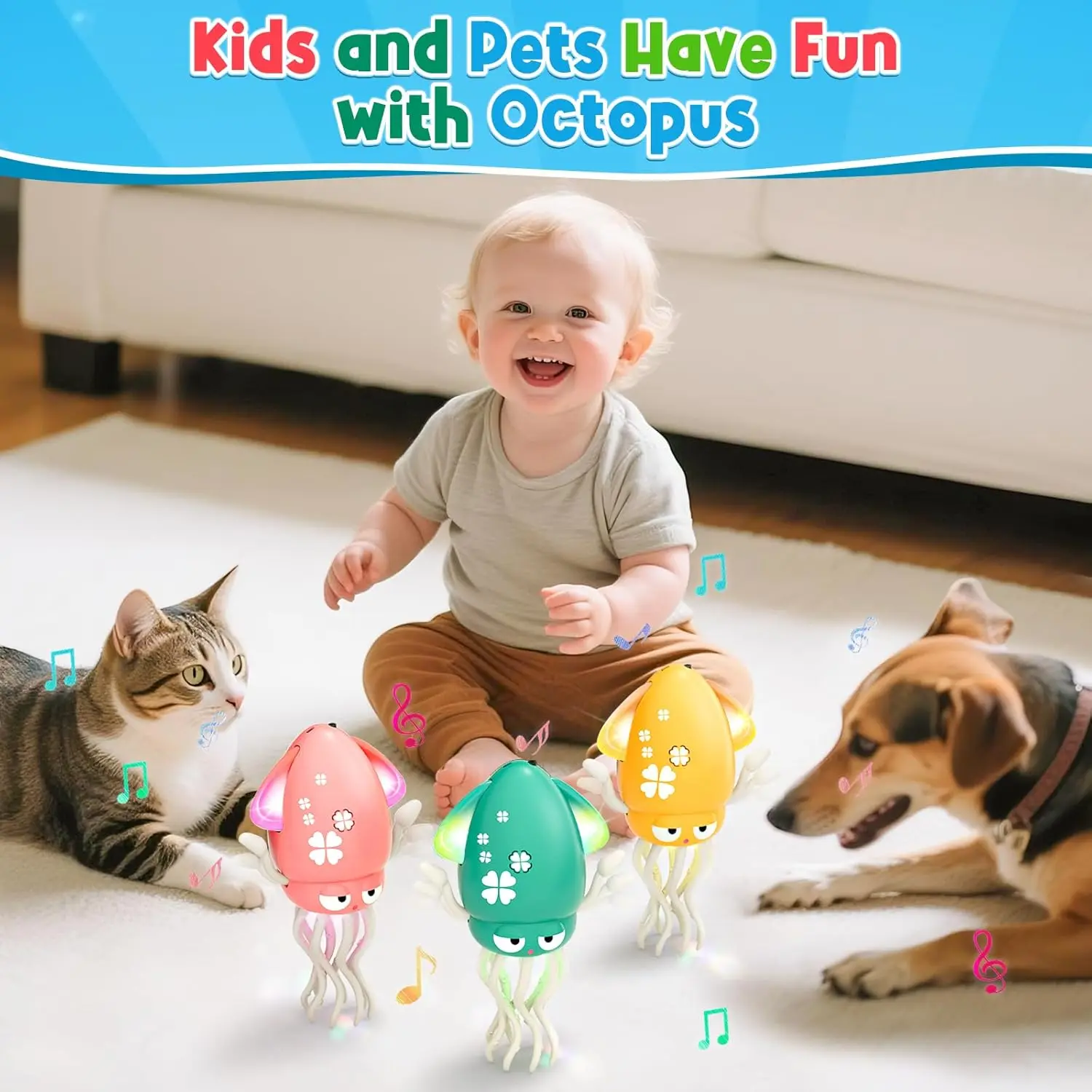 Волшебная танцевальная игрушка-осьминог - Фотография_5