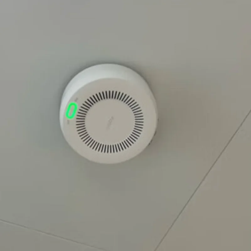 Aqara детектор дыма датчик пожарной сигнализации монитор zigbee 3 - Фотография_6