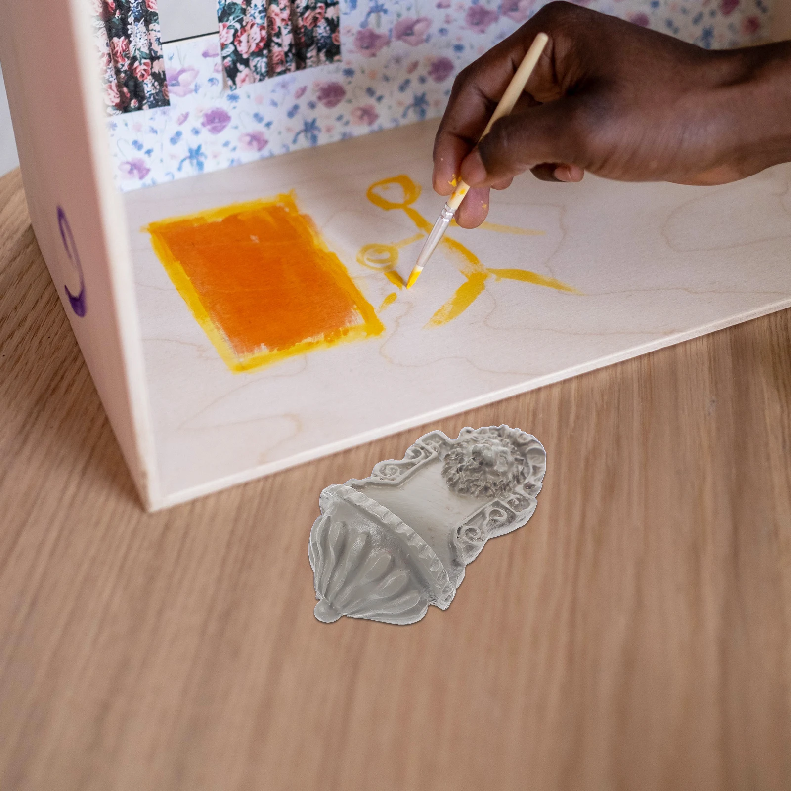 Мини-голова льва