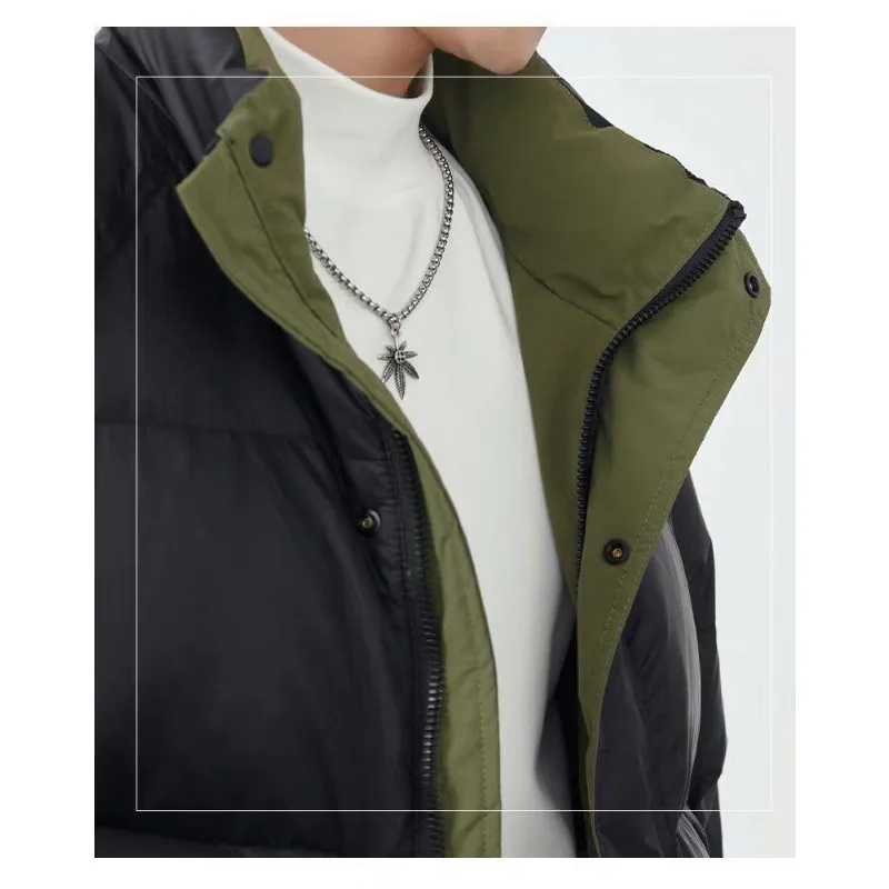 Роскошный брендовый мужской пуховик - Фотография_2