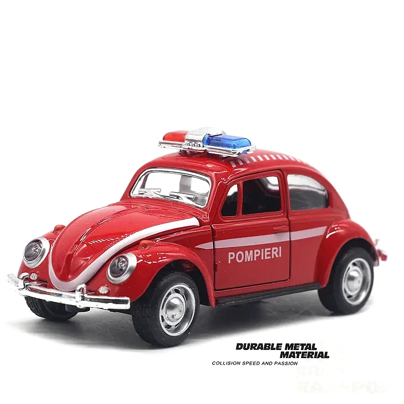 1:32 полицейская машина beetle из сплава - Фотография_3