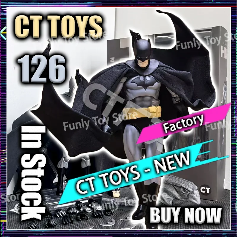 В наличии ct toys batman hush mafex 126