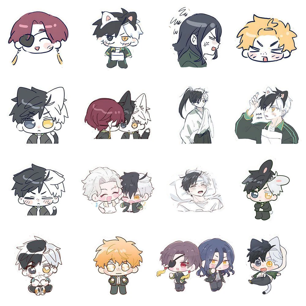 65 наклейки для мультфильмов kaji - Фотография_6