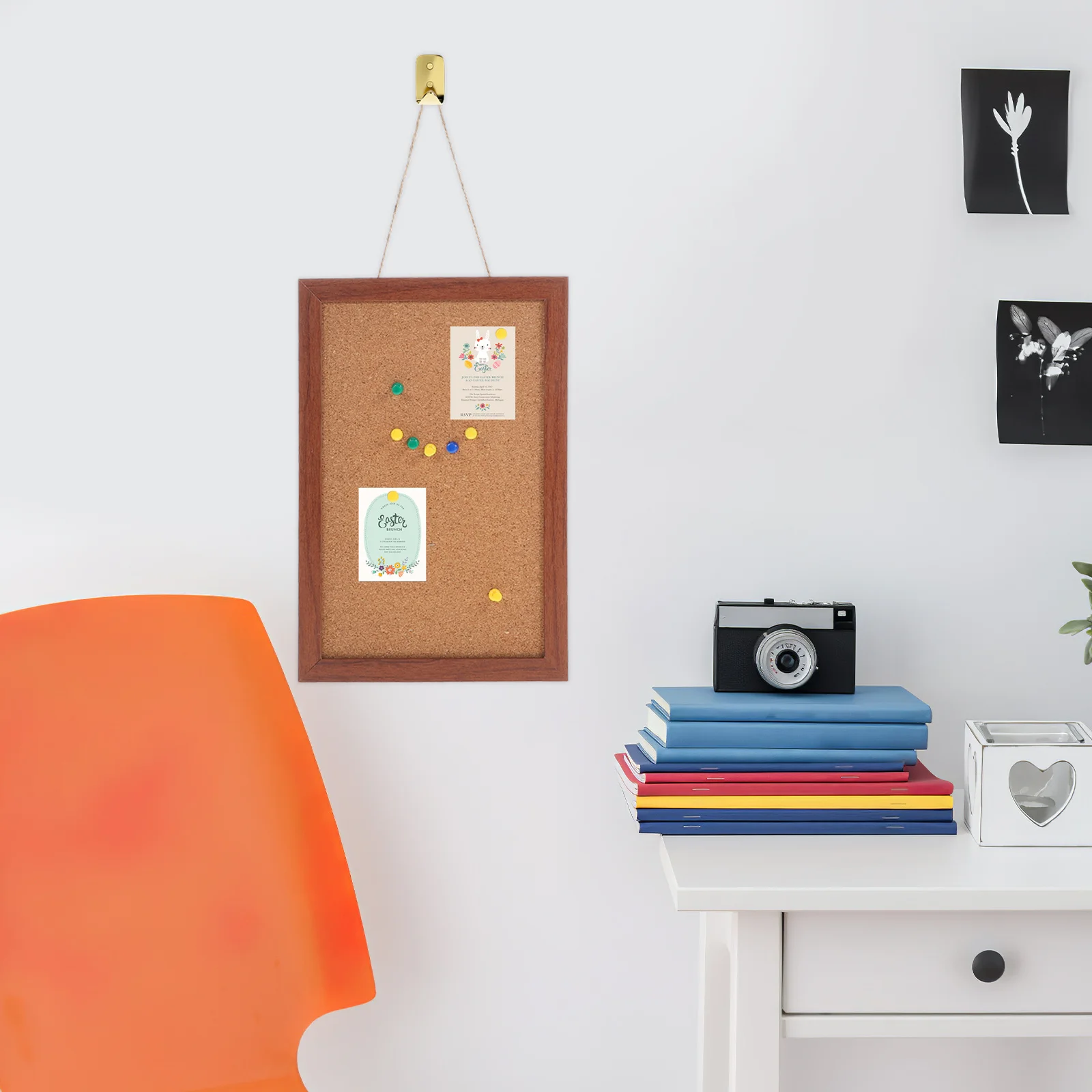 Фотостена, пробковая деревянная булавка для объявлений - Фотография_5