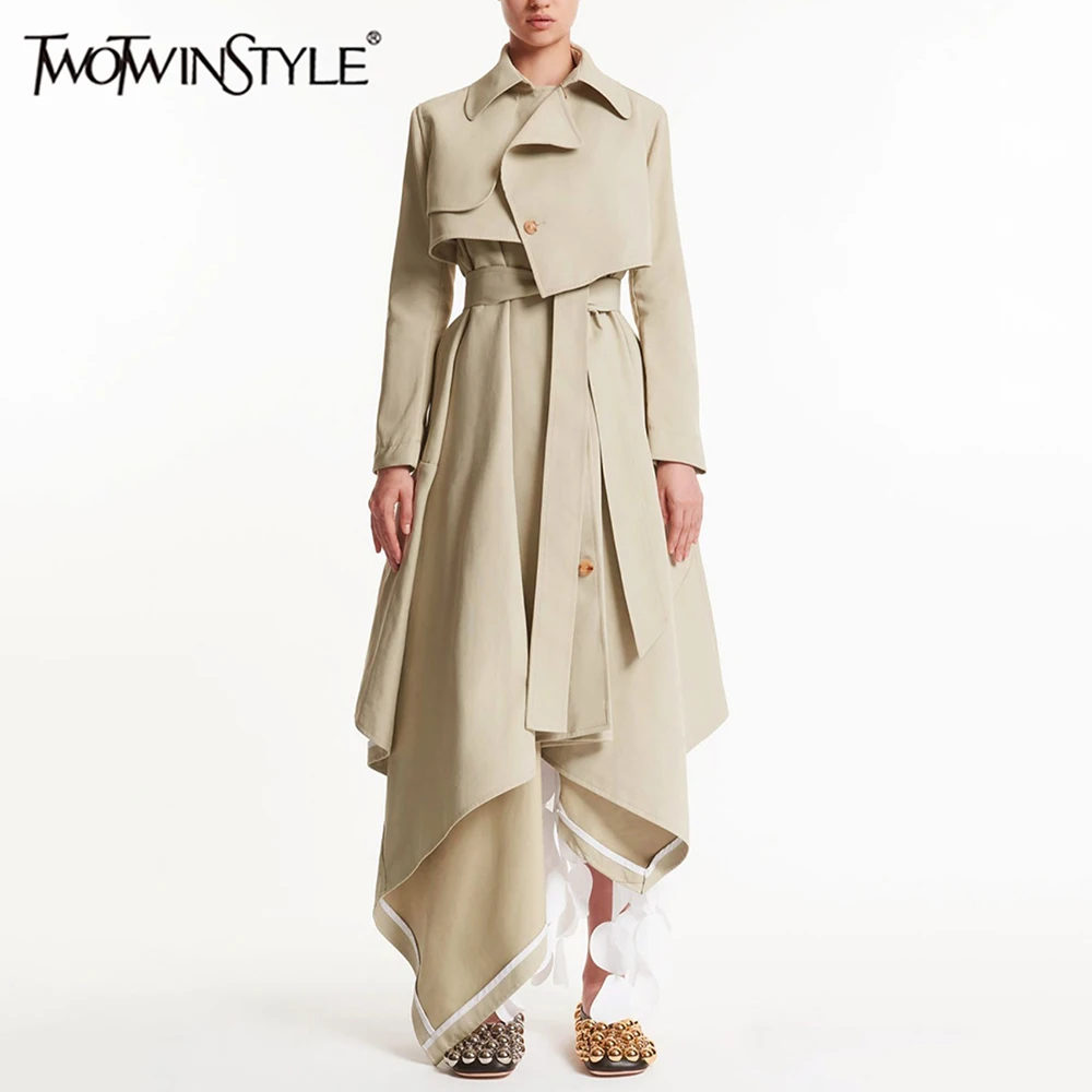 Twotwinstyle однотонный повседневный