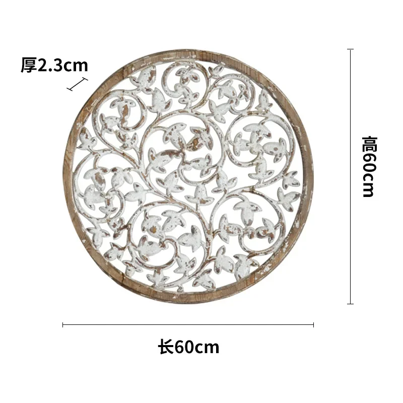 Ваби-саби ретро старая резьба полая - Фотография_4