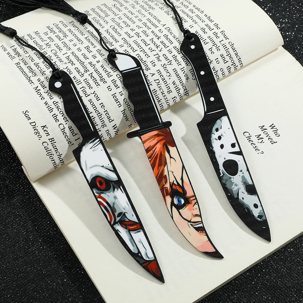 Акриловая закладка-призрак с черной - Фотография_5