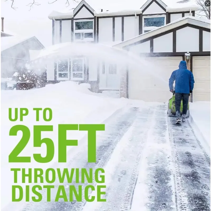 Портативный электрический снегоочиститель