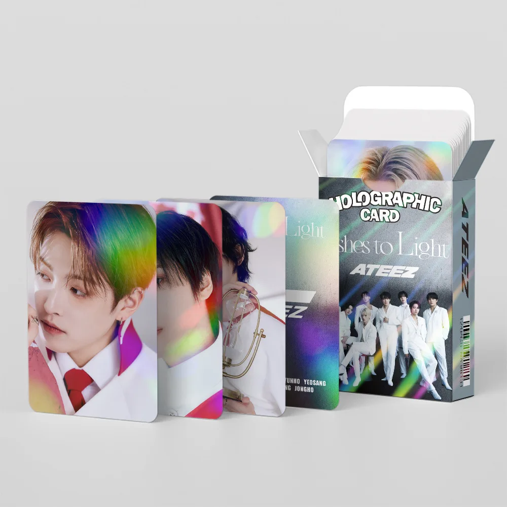 Kpop ateez lomo карты высокое качество - Фотография_3