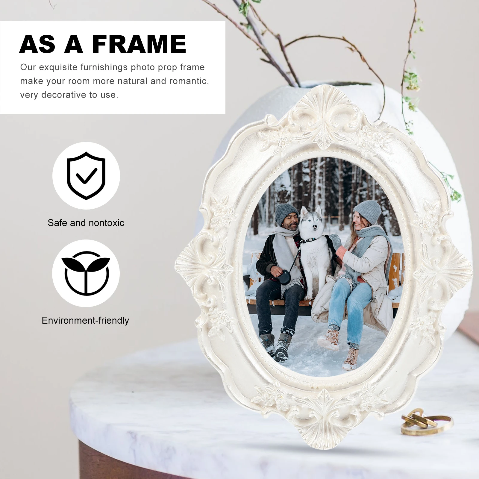 Ретро фоторамка реквизит стильные - Фотография_5