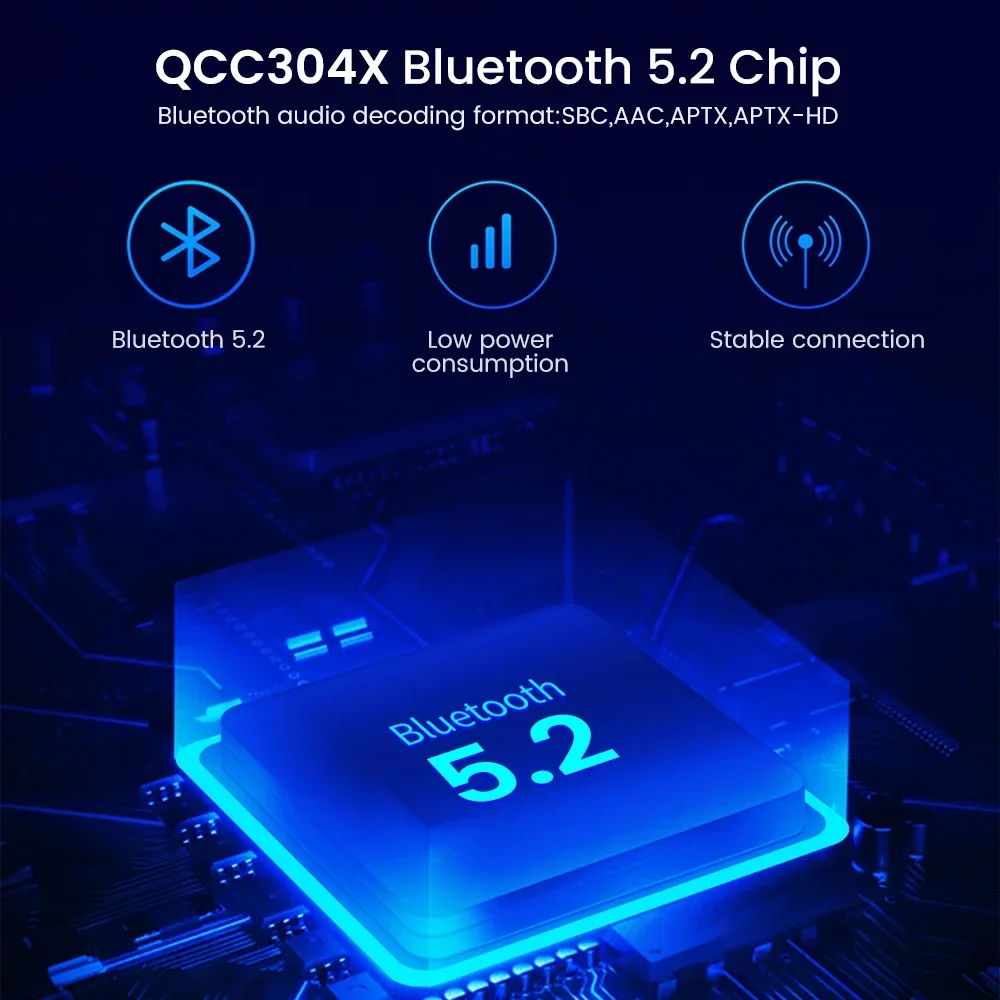 Aiyima a07 pro bluetooth-усилитель tpa3255 qcc304x стерео 2 - Фотография_5