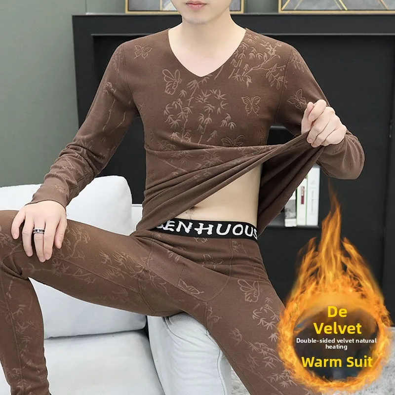 Термобелье, бесшовное мужское нижнее белье - Фотография_5