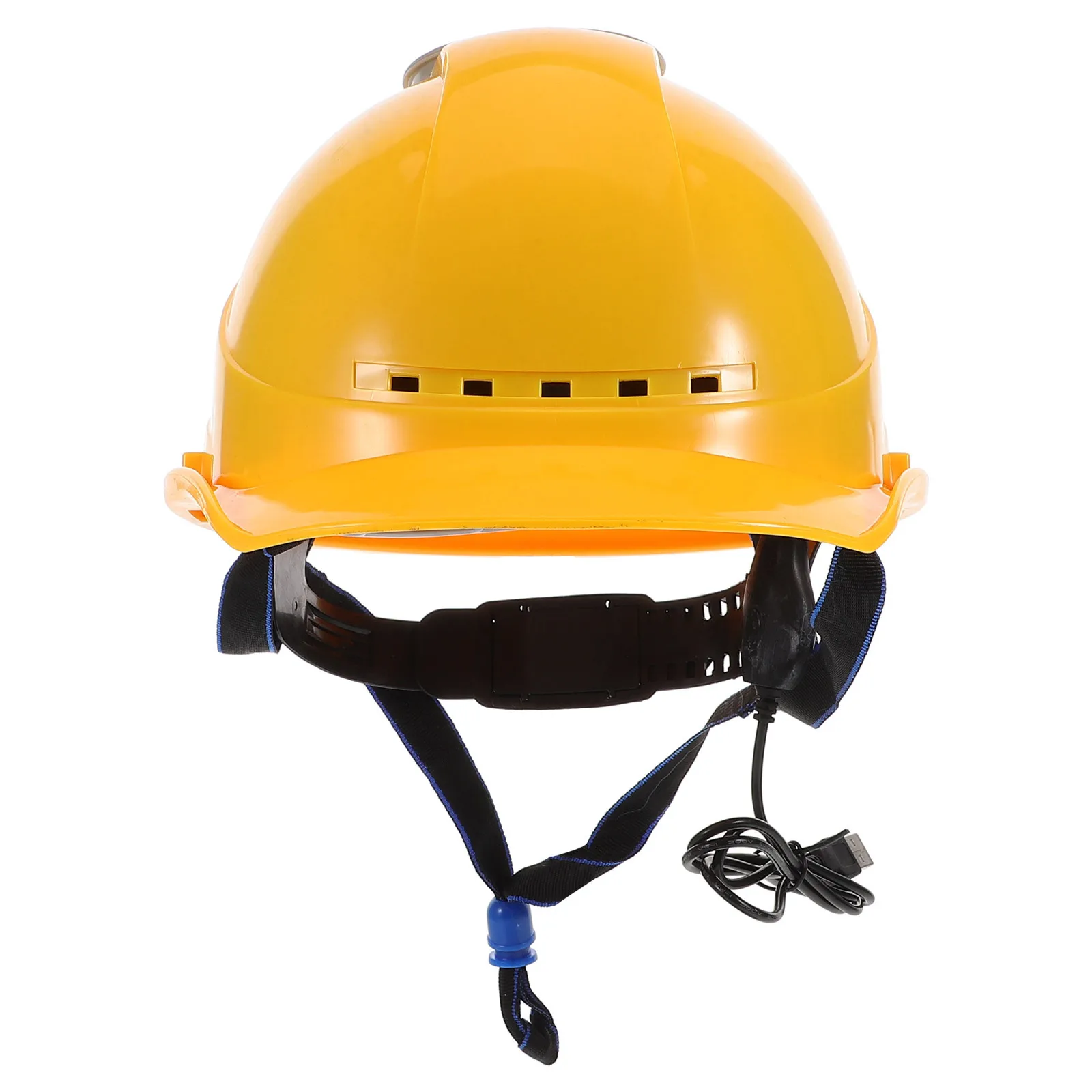 Usb-зарядка вентилятор шляпа желтый