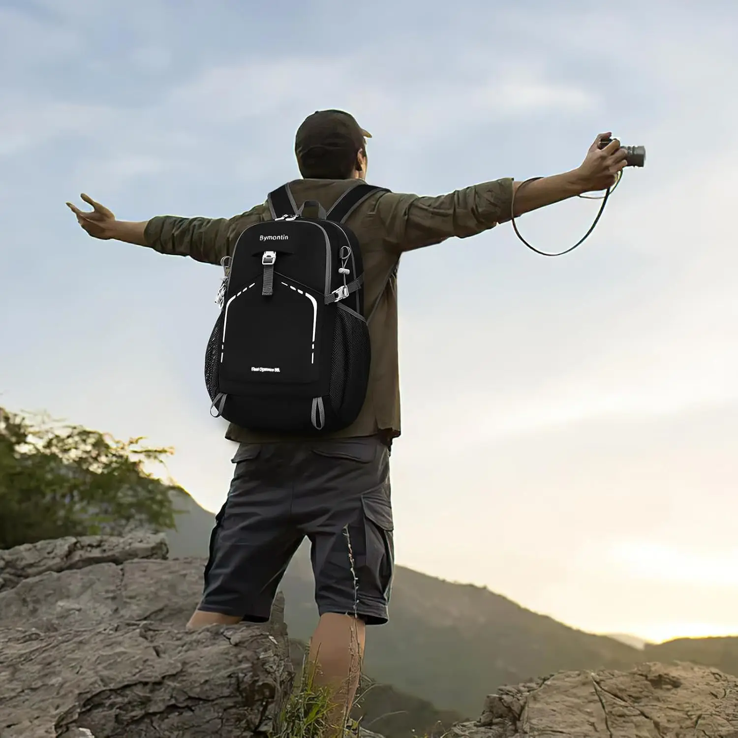 Легкий компактный рюкзак объемом - Фотография_6