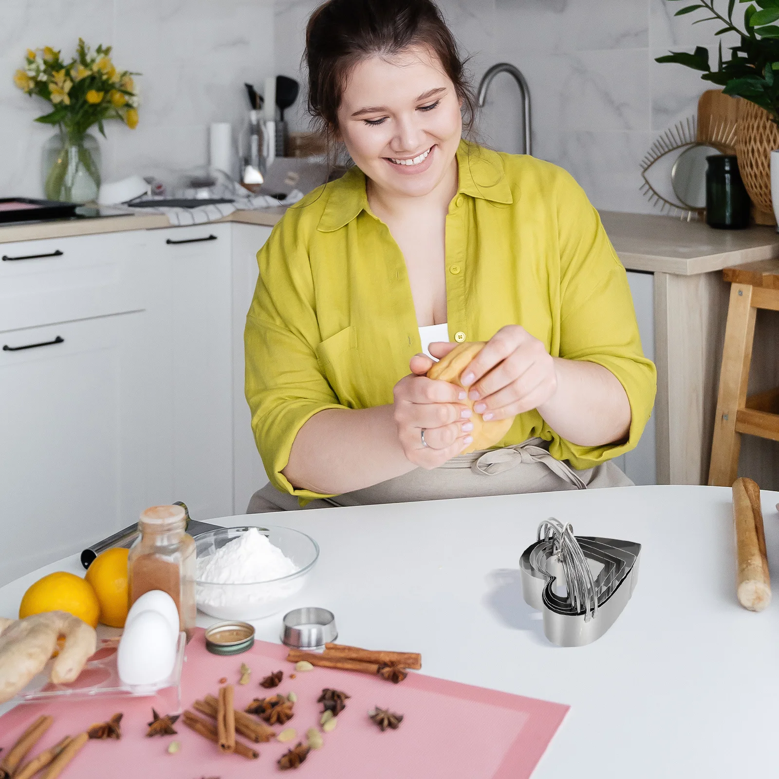 1 комплект, формочки для печенья из нержавеющей стали - Фотография_5