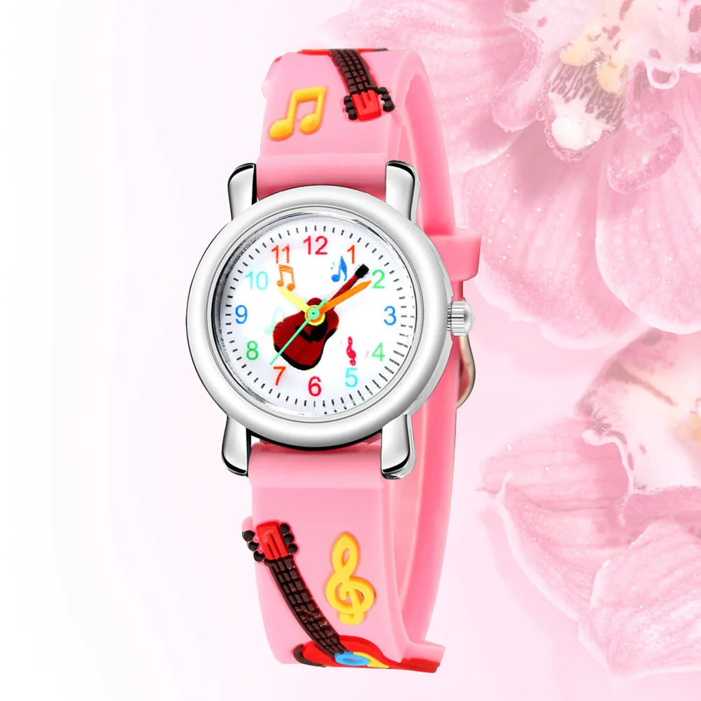 3d часы с гитарным узором для стильных студентов - Фотография_5