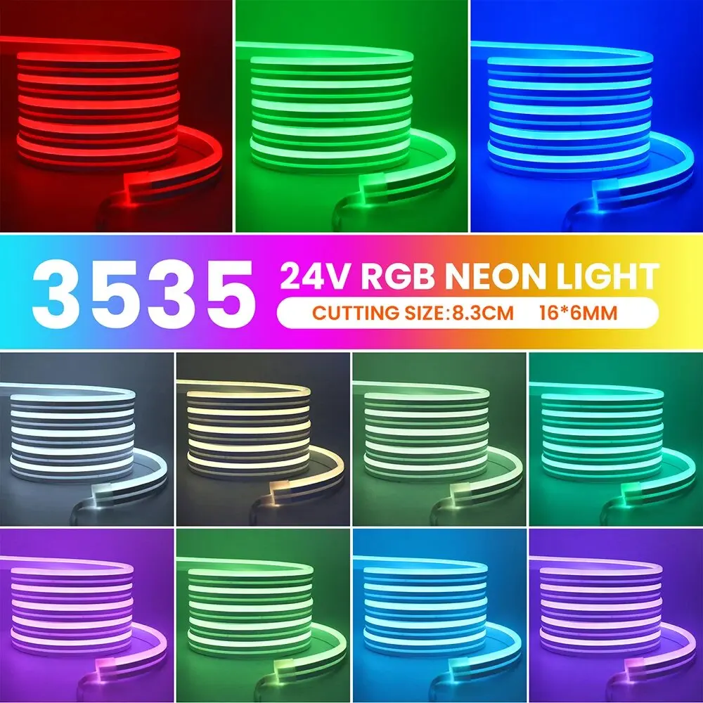 24 в rgb 5 м 10 м 20 м 30 м светодиодная - Фотография_3