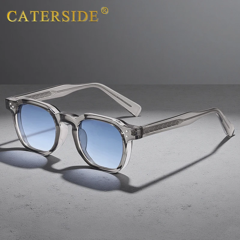 Caterside новые мужские солнцезащитные очки в стиле ретро в стиле панк - Фотография_3