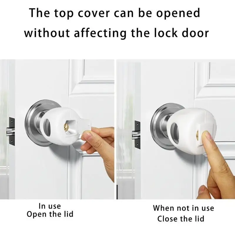 U13f детская защитная дверная ручка - Фотография_3