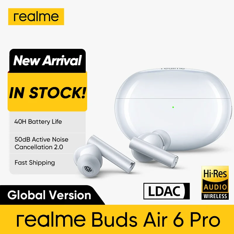 【brand+】realme buds air 6 pro true