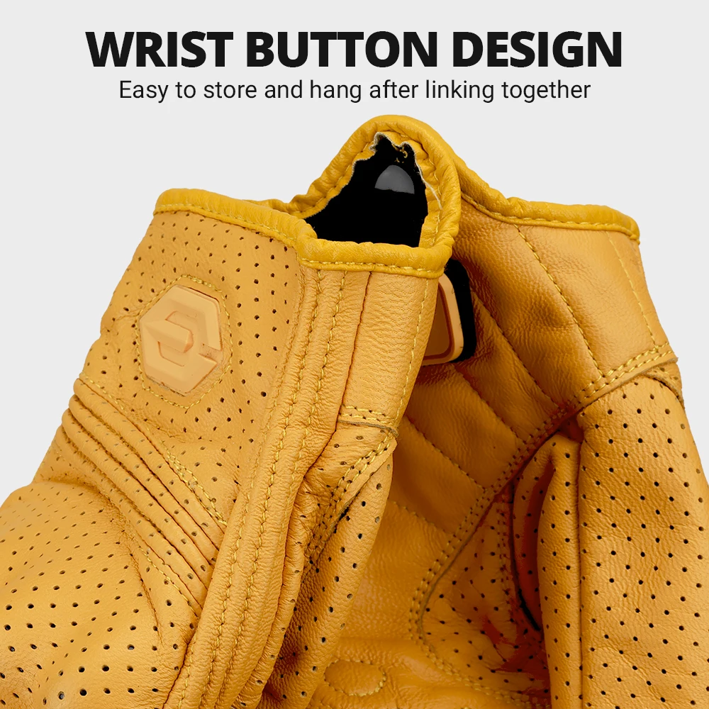 ​ винтажные кожаные мотоциклетные перчатки - Фотография_5