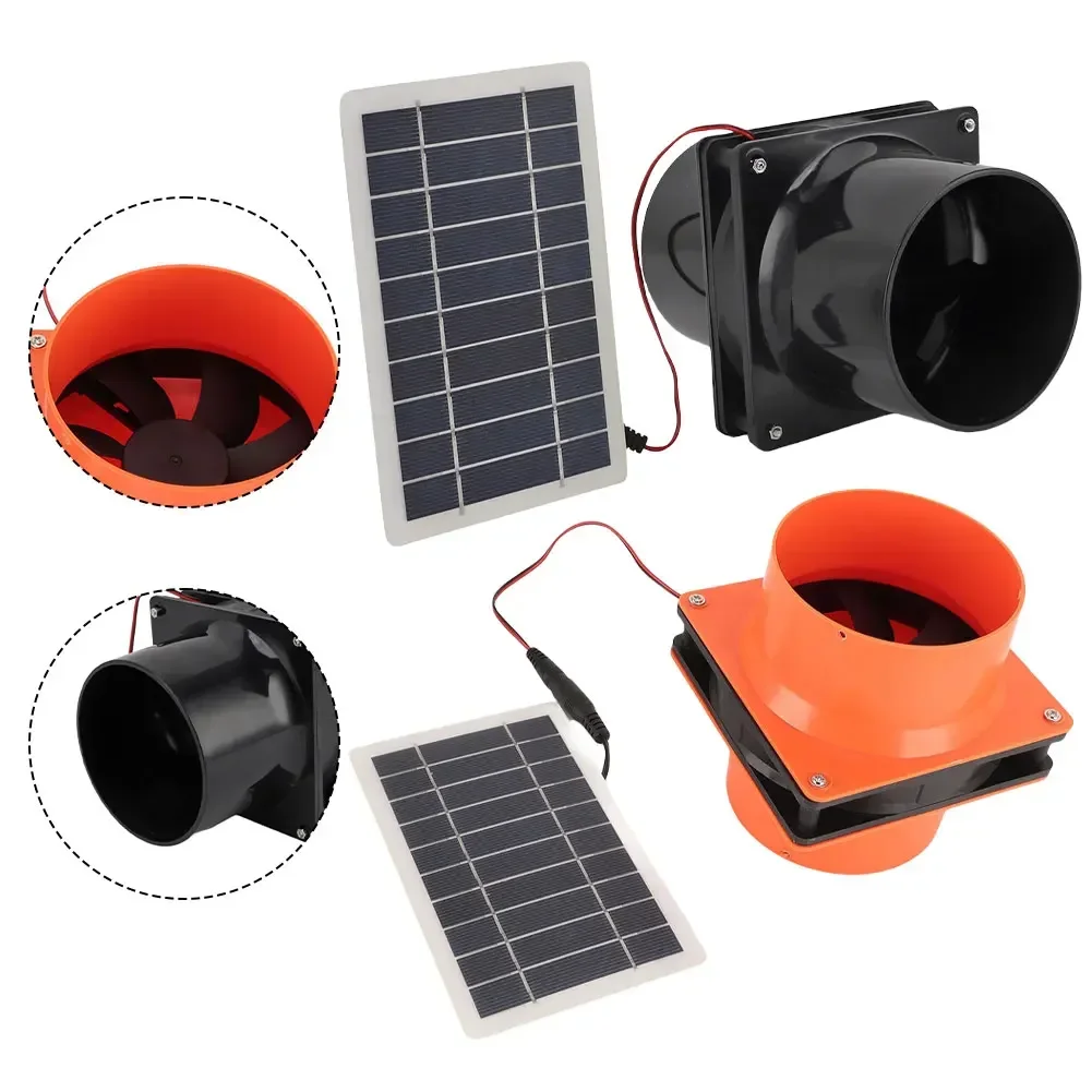 12 в вытяжной вентилятор на солнечной - Фотография_2