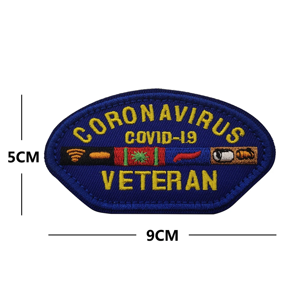Вышитая повязка на руку coronavurus - Фотография_3