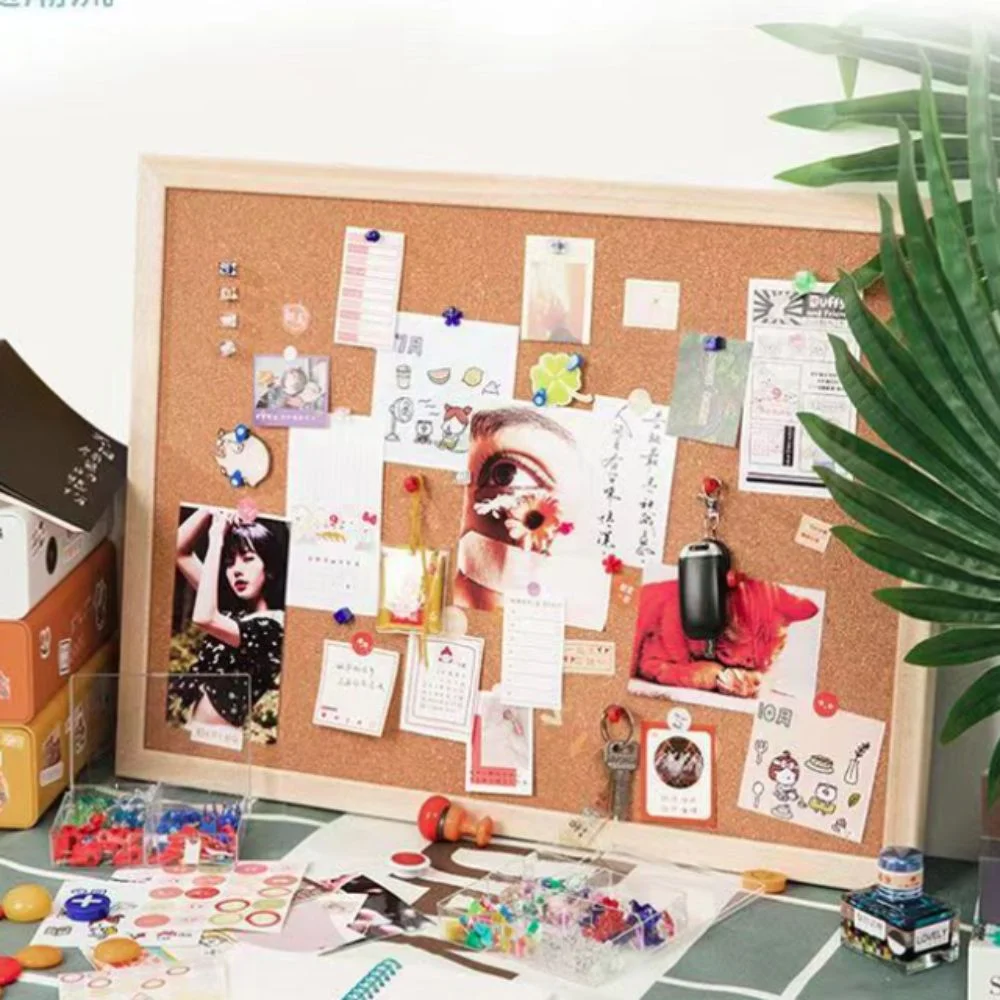 Украшение дома, двусторонняя пробковая доска для объявлений - Фотография_2