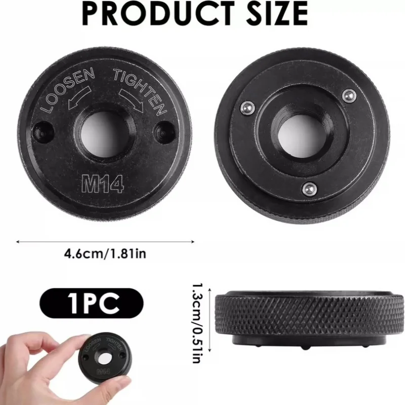 Новая угловая шлифовальная машина с резьбой m14 - Фотография_5