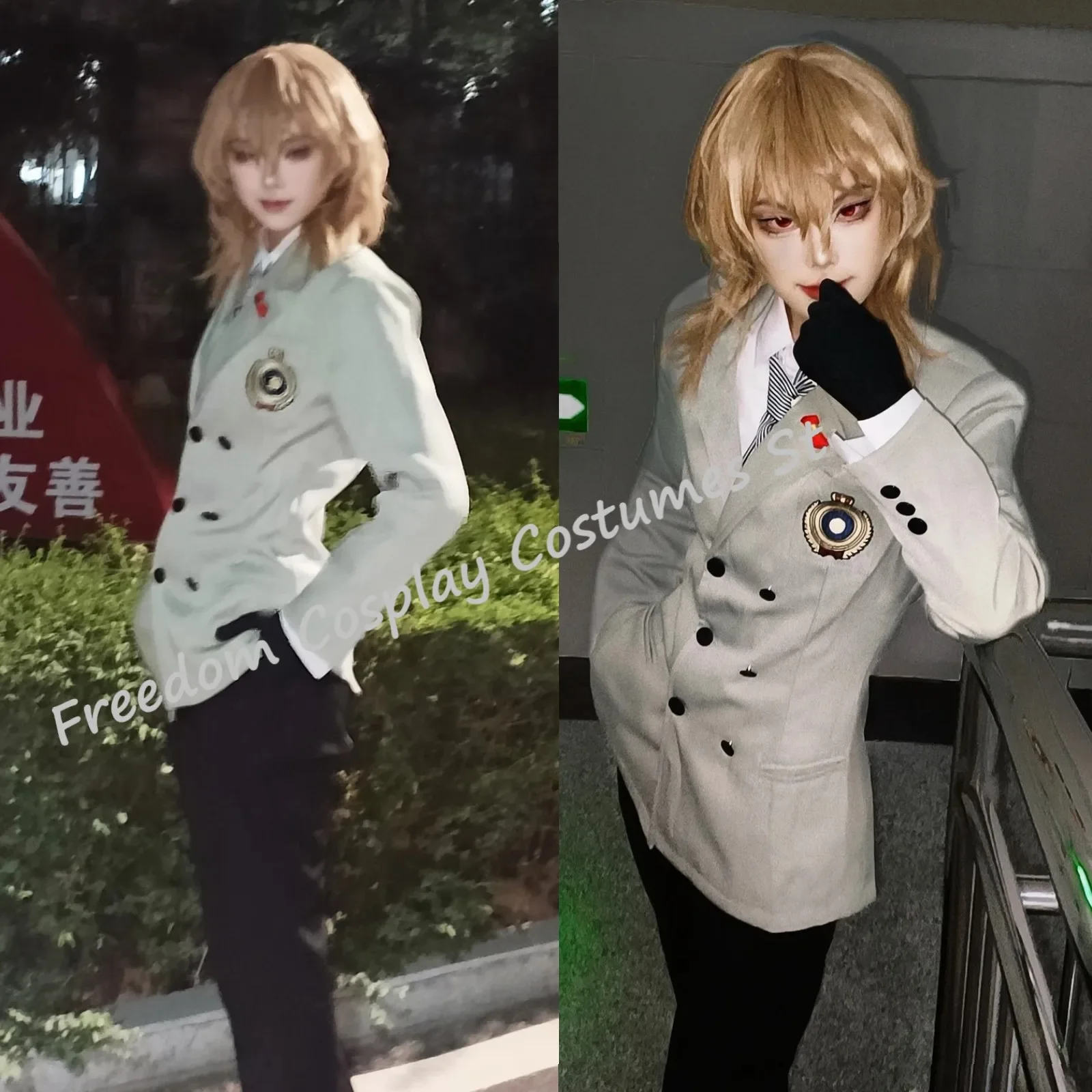 Аниме игра goro akechi косплей - Фотография_2