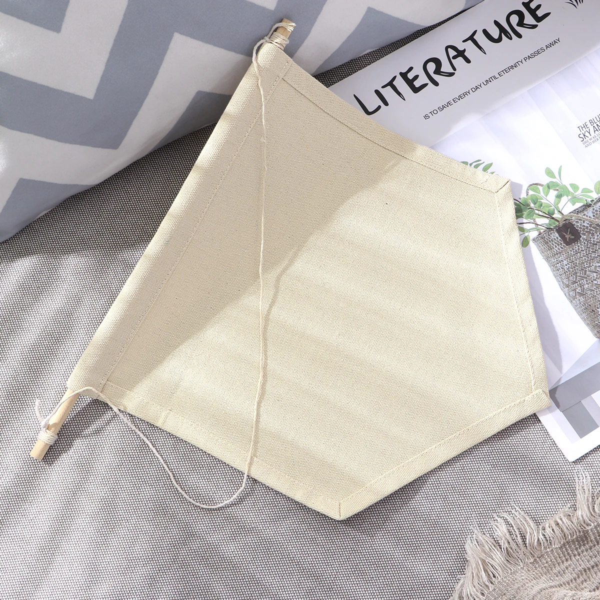 Скандинавский настенный простой холст для простого пустого холста - Фотография_5