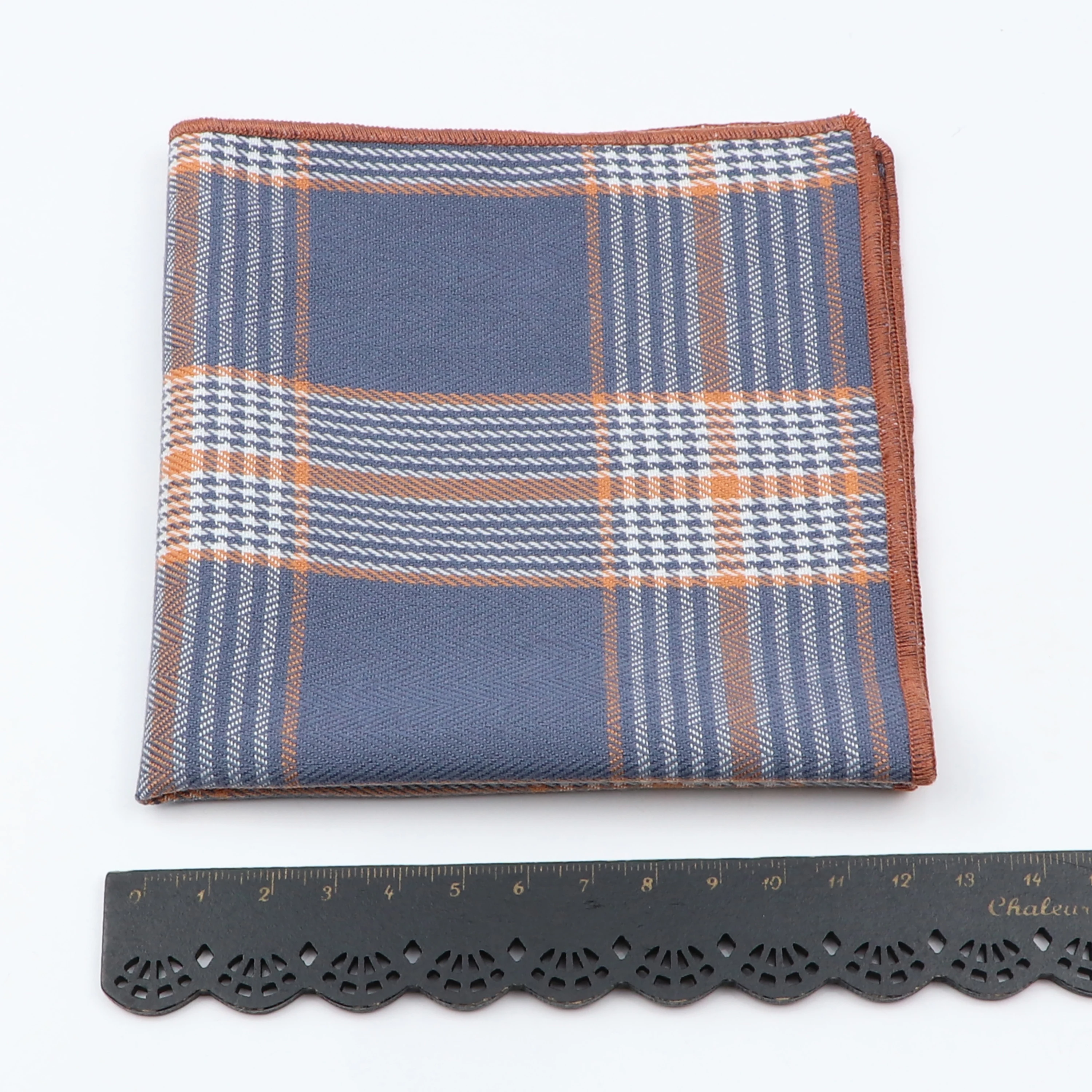 Модные классические карманные квадраты из 100% хлопка для мужчин - Фотография_2