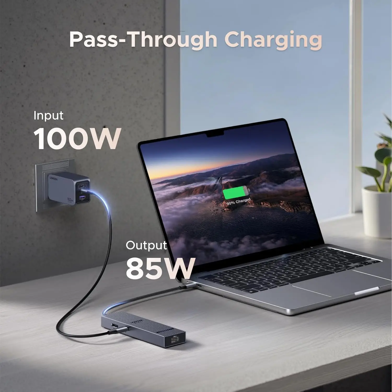 Ugreen revodok pro 6 в 1 usb c-концентратор - Фотография_5