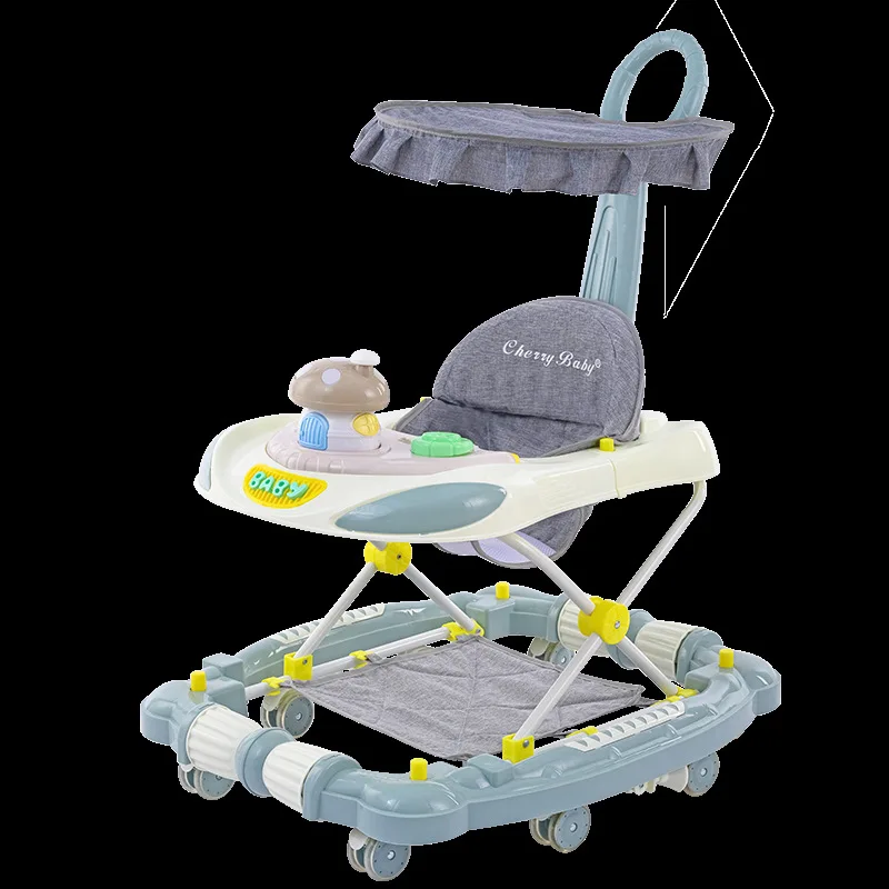 Детская прогулочная тележка с защитой от o-образных ножек - Фотография_5