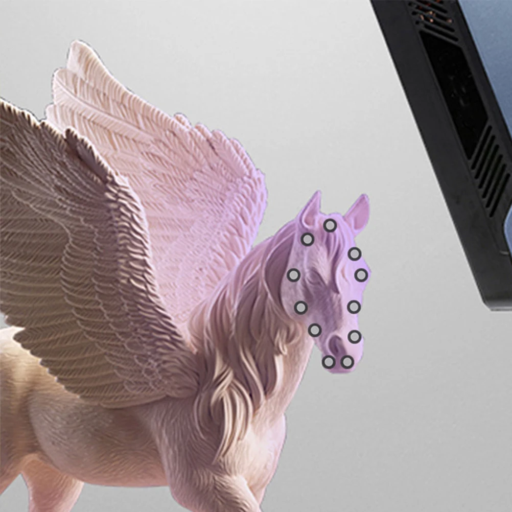 2 листа светоотражающие точки идентификации сканера толщиной 0 15 мм - Фотография_4