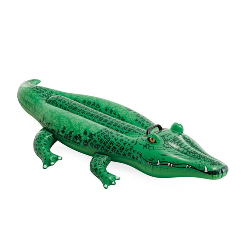 Надувной зеленый крокодил gator - Фотография_2