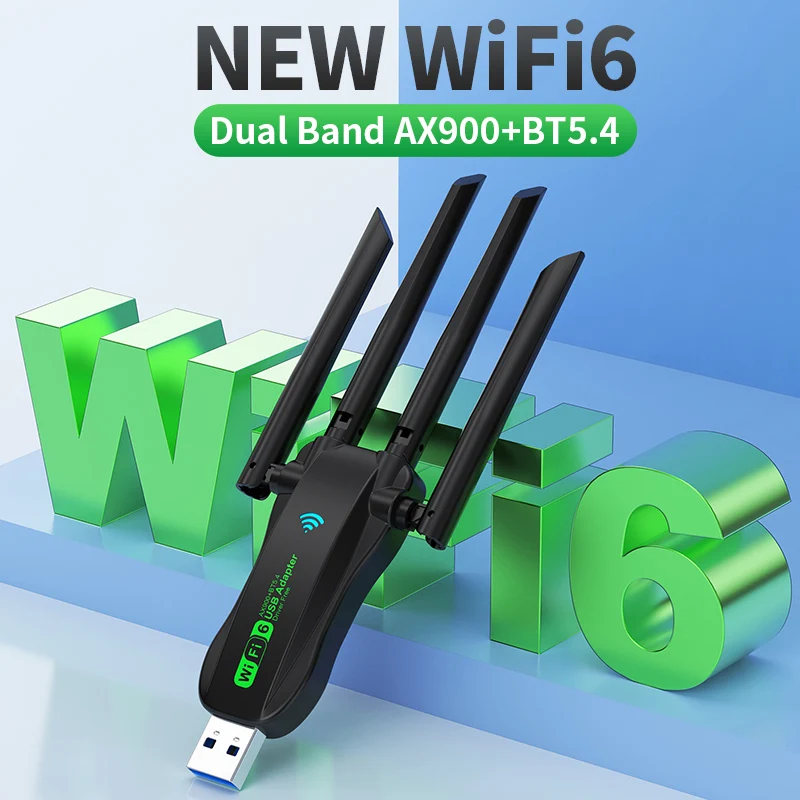 Сетевая карта wi-fi 900 мбит/с 2 - Фотография_6