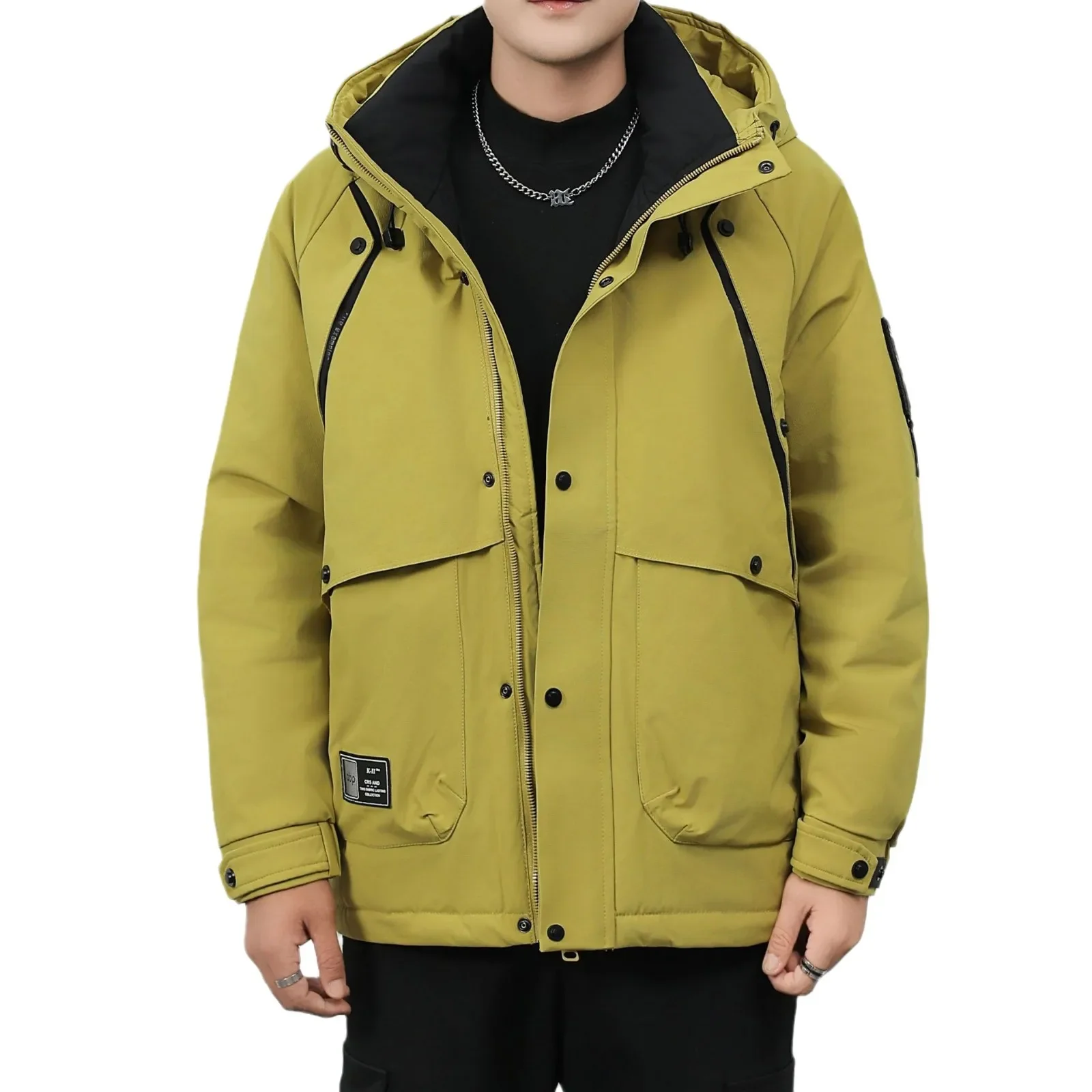 Роскошные высококачественные зимние пуховики - Фотография_4